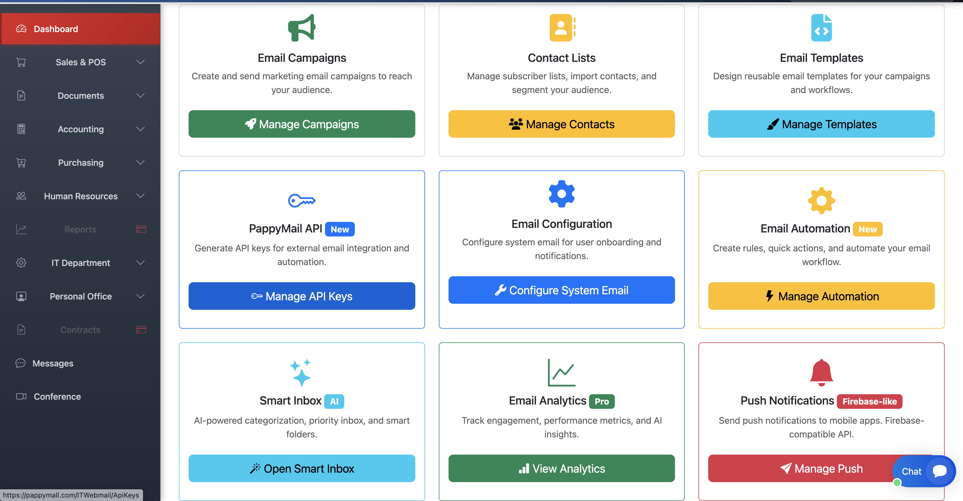 Business Management Dashboard