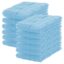12 Pack Muslin Burp Cloths 100% Cotton Muslin Cloths Large 20''x10'' Extra Soft and Absorbent Baby Burping Cloth - Aqua