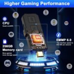 2025 Latest Wireless Retro Game Stick,Arcade Pandora Stick,Built in 42,000+ Games with 50+ Emulators,4K HDMI Output,Plug and Play TV Video Game Stick,256GB Memory Card,with Dual...