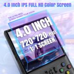 2025 New Upgrade R36MAX Retro Handheld Game Console with 64G Built-in 18000+ Classic Games, Portable Hand Held Open Source Linux System 4.0-in 4k HD IPS Screen Video Player...