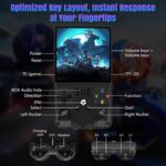 2025 New Upgrade R36MAX Retro Handheld Game Console with 64G Built-in 18000+ Classic Games, Portable Hand Held Open Source Linux System 4.0-in 4k HD IPS Screen Video Player...