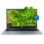 2025 Newest Laptop, 15.6-Inch FHD Display Laptop with Intel Quad Core-12th N100(Up to 3.4GHz), 16GB RAM 1TB ROM Business Laptop Computer, Fingerprint, Type C, Windows 11 Home, Pink