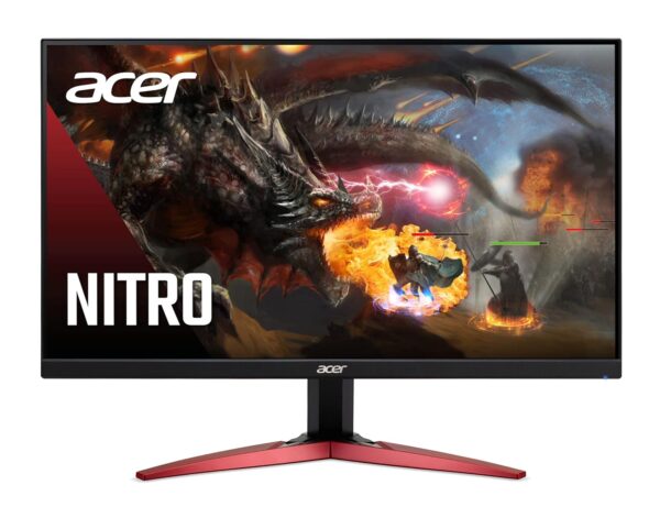 Acer Nitro KG241Y Sbiip 23.8” Full HD (1920 x 1080) VA Gaming Monitor | AMD FreeSync Premium Technology | 165Hz Refresh Rate | 1ms (VRB) | ZeroFrame Design | 1 x Display Port...