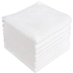 AIDEA Microfiber Cleaning Cloth Black 50PK, Microfiber Towels for Cars, Premium Car Cloths, Dusting Cloth Lint Free Cleaning Rags for SUVs, House, Kitchen, Window,...