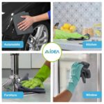 AIDEA Microfiber Cleaning Cloth Grey 50PK, Microfiber Towels for Cars, Premium Car Cloths, Dusting Cloth Lint Free Cleaning Rags for SUVs, House, Kitchen, Window,...