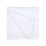 Amazon Basics Fast Drying Cotton Washcloths for Bathroom, Machine Washable, Soft and Highly Absorbent, 12 x 12 in, White, 24-Pack
