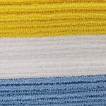 Amazon Basics Microfiber Cleaning Cloths, Ultra Absorbent, Lint Free, Streak Free, Non-Abrasive, Reusable and Washable, 16" x 12", Blue/White/Yellow, Pack of 24