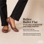 Amazon Essentials Women's Belice Slip On Ballet Flat