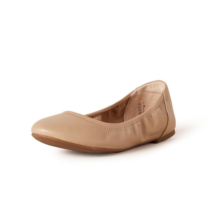 Amazon Essentials Women's Belice Slip On Ballet Flat