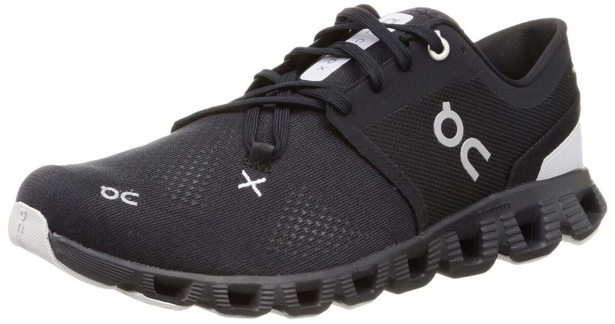 Amazon.com | On Men's Cloud X 3 Sneakers, Black, 10 Medium US | Fashion Sneakers
