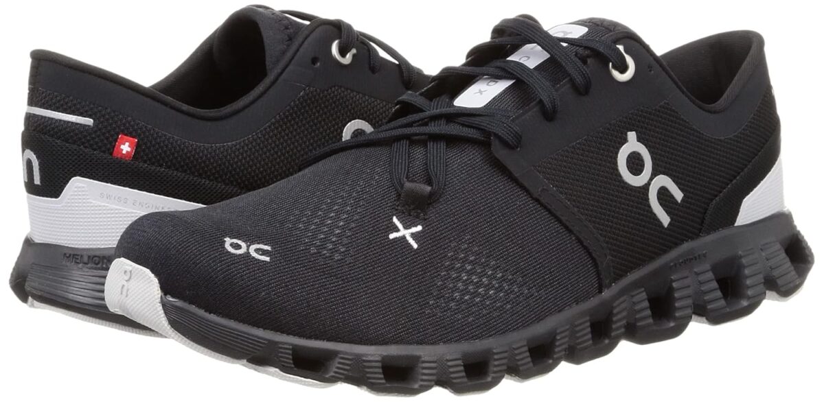 Amazon.com | On Men's Cloud X 3 Sneakers, Black, 10 Medium US | Fashion Sneakers
