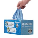 Arkwright Smart Rags in Box - (Pack of 50) Lint Free Microfiber Cleaning Cloth, Scratch & Streak-Free, Dispensable Wash Towels for Cars, Window Glass, and Auto Shop, 12 x 12 in,...