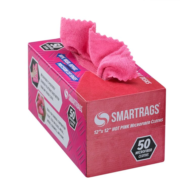Arkwright Smart Rags in Box - (Pack of 50) Lint Free Microfiber Cleaning Cloth, Scratch & Streak-Free, Dispensable Wash Towels for Cars, Window Glass, and Auto Shop, 12 x 12 in,...