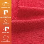 Arkwright Smart Rags in Box - (Pack of 50) Lint Free Microfiber Cleaning Cloth, Scratch & Streak-Free, Dispensable Wash Towels for Cars, Window Glass, and Auto Shop, 12 x 12 in,...