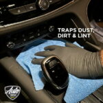 Auto Drive Tear Away Car Wash Multi-Purpose Microfiber Towel Roll, 75 Pack