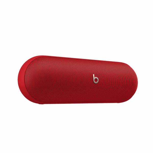 Beats Pill Waterproof Built-in Microphone Wireless Bluetooth Portable Speaker, Red