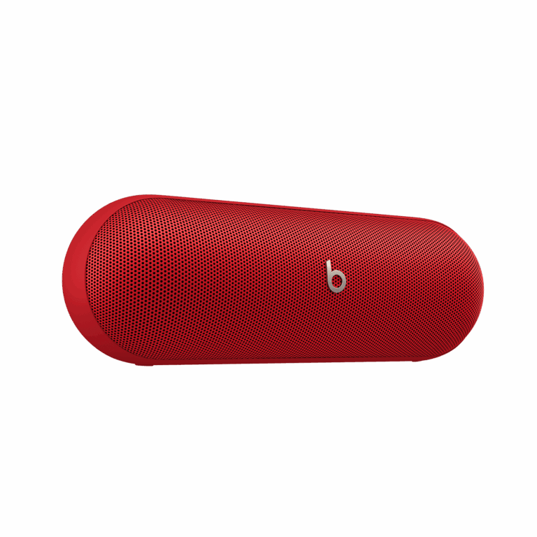 Beats Pill Waterproof Built-in Microphone Wireless Bluetooth Portable Speaker, Red