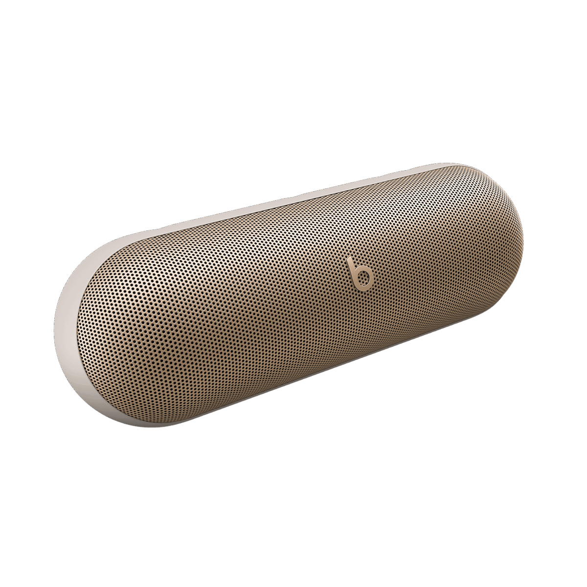 Beats Pill Waterproof Built-in Microphone Wireless Bluetooth Portable Speaker, Champagne Gold