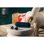 Beats Pill Waterproof Built-in Microphone Wireless Bluetooth Portable Speaker, Navy Blue