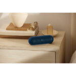 Beats Pill Waterproof Built-in Microphone Wireless Bluetooth Portable Speaker, Navy Blue