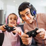 BENGOO G9000 Professional Gaming Headset for PS4, PC, Xbox One Controller, Noise Cancelling Over Ear Headphones with Mic, LED Light, Bass Surround, Soft Memory Earmuffs for...