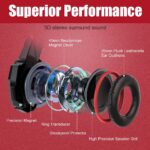 BENGOO G9000 Professional Gaming Headset for PS4, PC, Xbox One Controller, Noise Cancelling Over Ear Headphones with Mic, LED Light, Bass Surround, Soft Memory Earmuffs for...