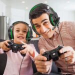 BENGOO G9000 Stereo Gaming Headset for PS4 PC Xbox One PS5 Controller, Noise Cancelling Over Ear Headphones with Mic, LED Light, Bass Surround, Soft Memory Earmuffs for Laptop...