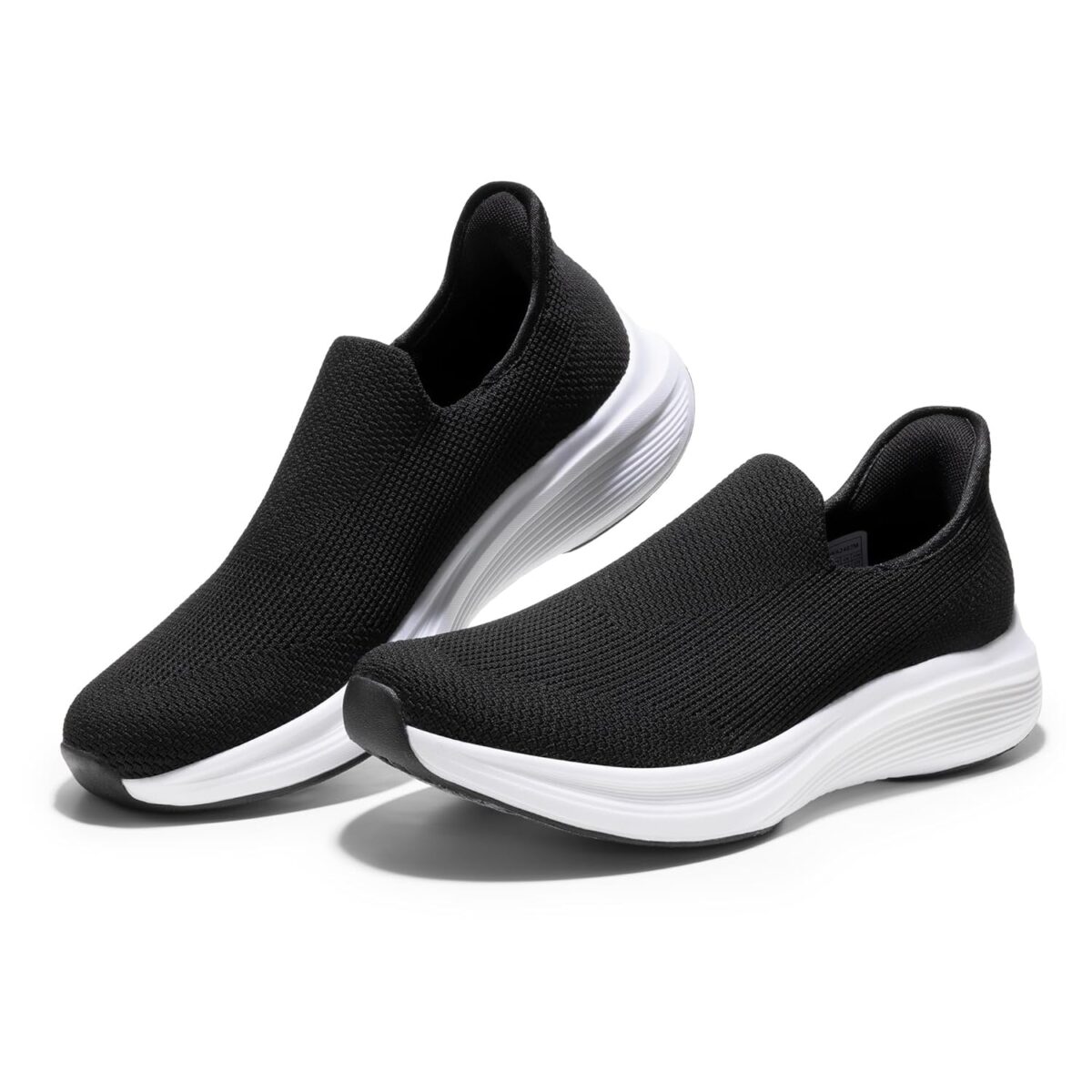 Bruno Marc Men's Hands Free Slip-on Loafers Comfortable Walking Shoes Breathable Knit Casual Sneakers