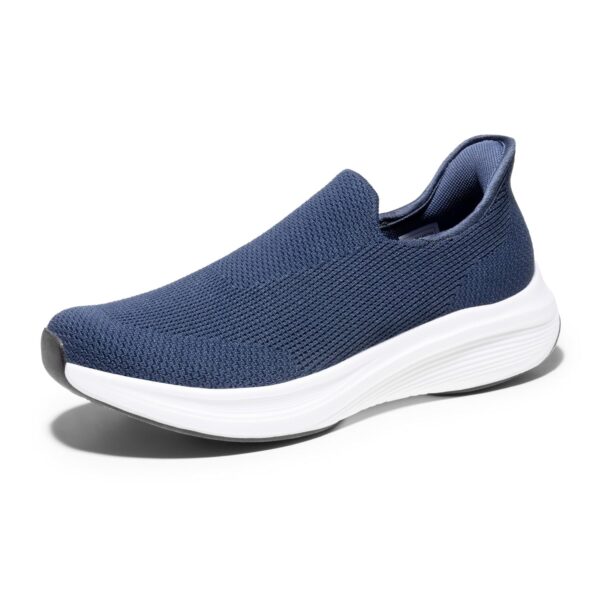 Bruno Marc Men's Hands Free Slip-on Loafers Comfortable Walking Shoes Breathable Knit Casual Sneakers