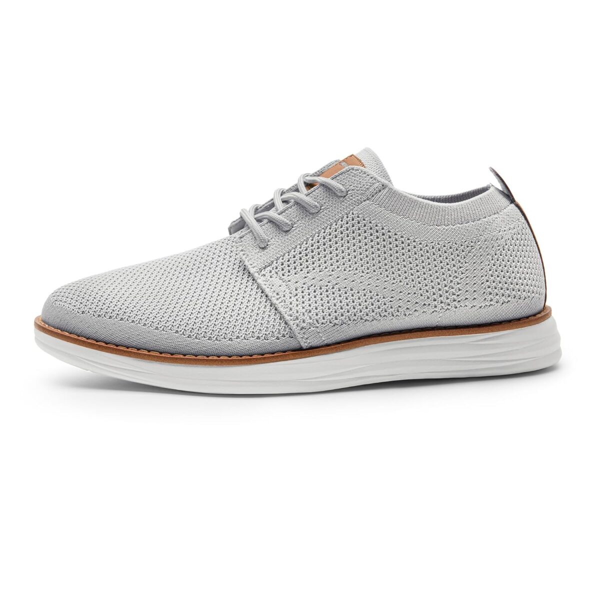 Bruno Marc Men's KnitFlex Breeze Mesh Sneakers Oxfords Lace-Up Lightweight Casual Walking Shoes