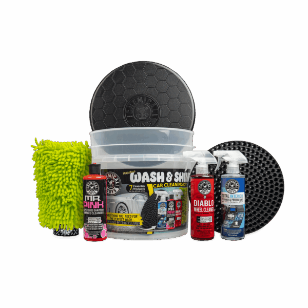 Chemical Guys Professional Wash & Shine Car Cleaning Kit (7 Essential Products)