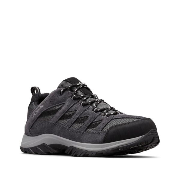 Columbia Mens Crestwood Hiking Shoe, Shark, Columbia Grey, 11.5 US
