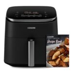 COSORI Pressure Cooker 6 qt, 9-in-1 Instant Multi Kitchen Appliances, Safer Venting Design, Rice Cooker, Slow Cooking Pot, Sous Vide, Saute Pot, 1100W, Stainless Steel