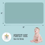 Cute Castle 12 Pack Muslin Burp Cloths for Baby - Ultra-Soft 100% Cotton Baby Washcloths - Large 20'' by 10'' Super Absorbent Milk Spit Up Rags - Burpy Cloths for Unisex, Boy,...
