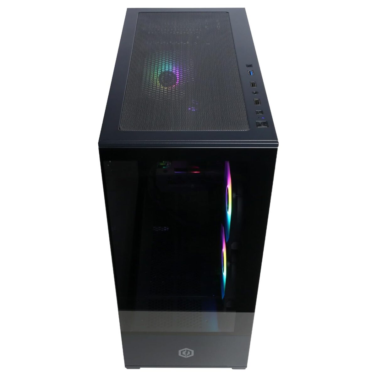 CyberPowerPC Gamer Master Gaming PC, AMD Ryzen 5 5500 3.6GHz, Radeon RX 6400 4GB, 16GB DDR4, 500GB PCIe Gen4 SSD, WiFi Ready & Windows 11 Home (GMA3100A)