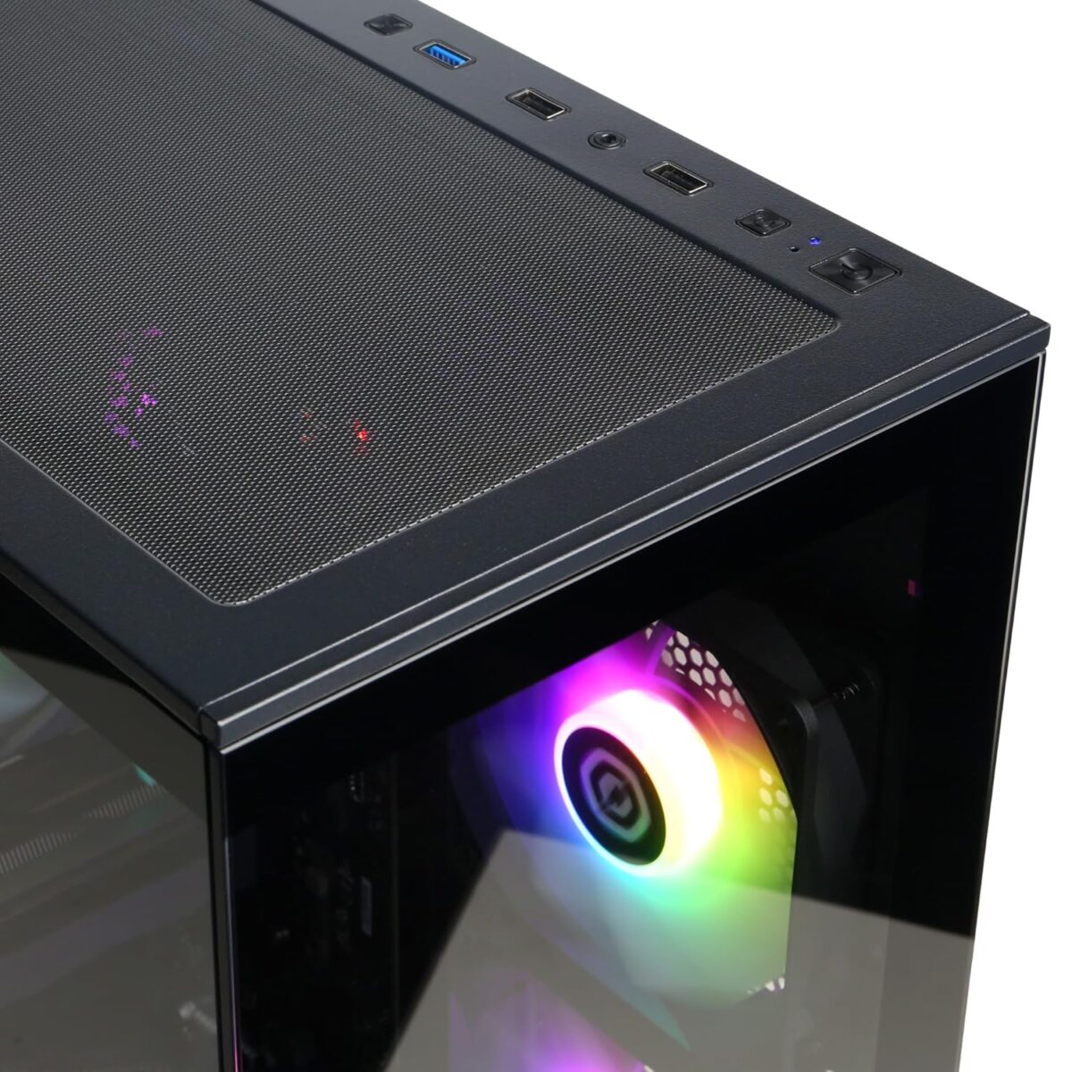 CyberPowerPC Gamer Master Gaming PC, AMD Ryzen 5 5500 3.6GHz, Radeon RX 6400 4GB, 16GB DDR4, 500GB PCIe Gen4 SSD, WiFi Ready & Windows 11 Home (GMA3100A)