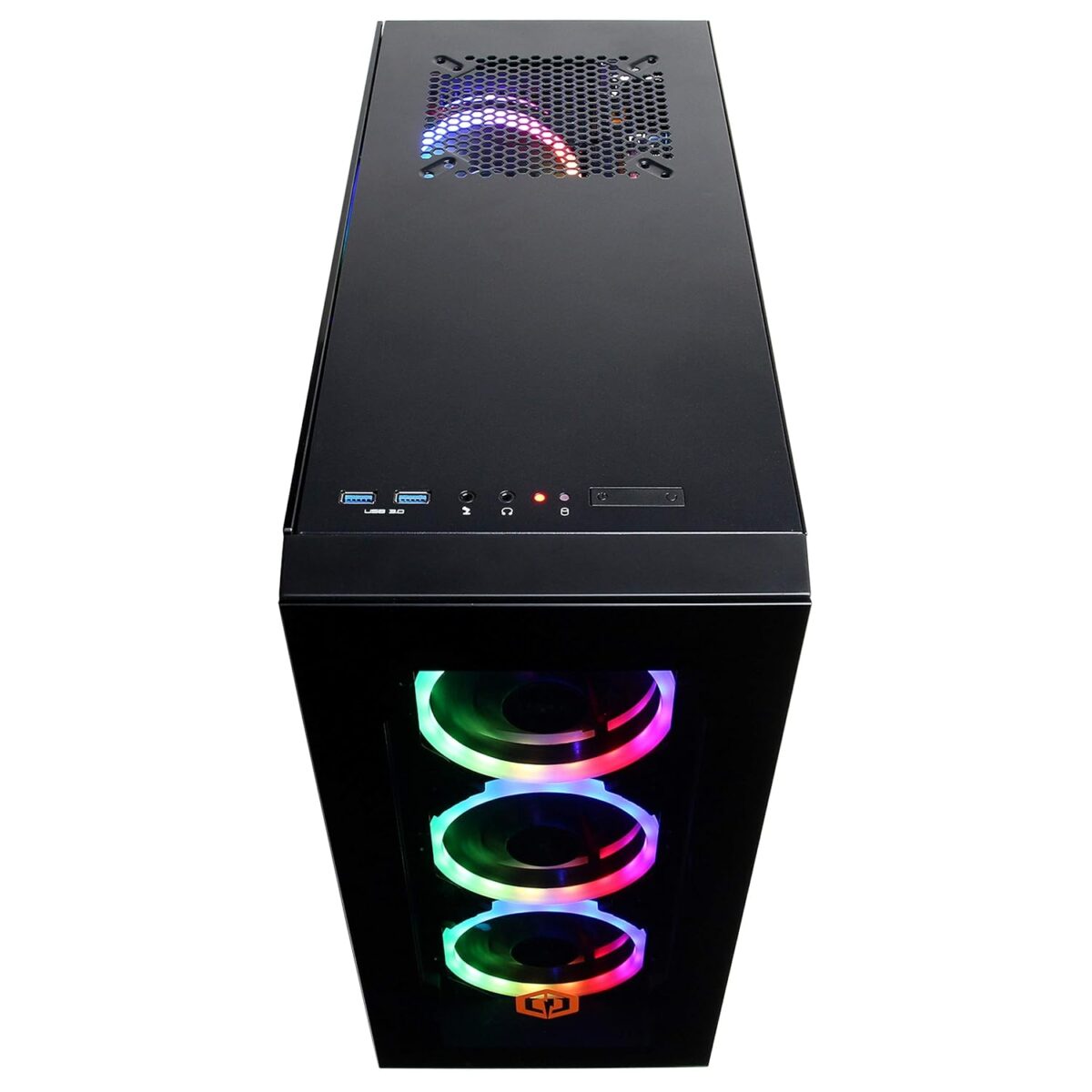 CyberPowerPC Gamer Master Gaming PC, AMD Ryzen 5 5500 3.6GHz, Radeon RX 6400 4GB, 16GB DDR4, 500GB PCIe Gen4 SSD, WiFi Ready & Windows 11 Home (GMA3100A)