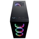 CyberPowerPC Gamer Master Gaming PC, AMD Ryzen 5 5500 3.6GHz, Radeon RX 6400 4GB, 16GB DDR4, 500GB PCIe Gen4 SSD, WiFi Ready & Windows 11 Home (GMA3100A)