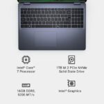 Dell Inspiron 16 Laptop 5640 16-inch FHD+ Intel Core 7-150U 16GB RAM 1TB NVMe SSD Midnight Blue
