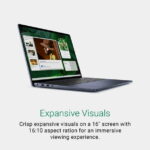 Dell Inspiron 16 Laptop 5640 16-inch FHD+ Intel Core 7-150U 16GB RAM 1TB NVMe SSD Midnight Blue