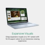 Dell Inspiron 16 Laptop 5640 16-inch FHD+ Touch Intel Core i5-1334U 8GB RAM 512GB NVMe SSD Ice Blue