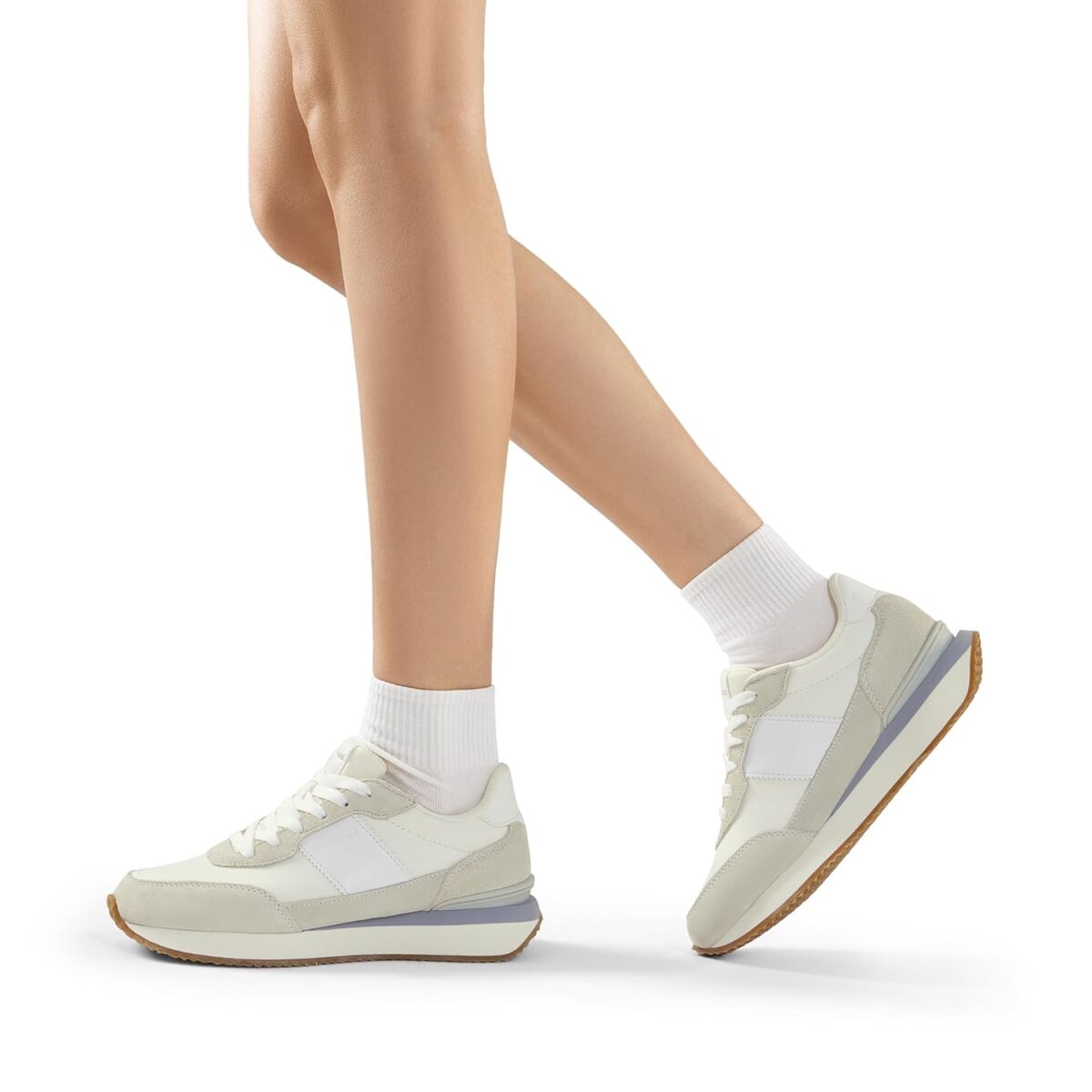 DREAM PAIRS Women Fashion Sneakers Walking Tennis Sports Athletic Comfortable Lightweight Running Lace Up Retro Classic Casual Sneaker