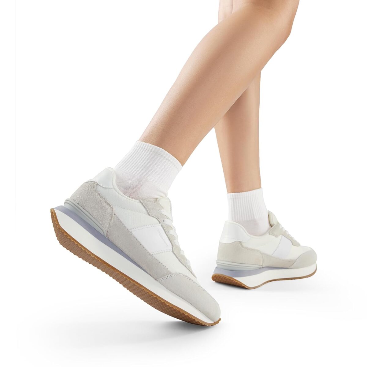 DREAM PAIRS Women Fashion Sneakers Walking Tennis Sports Athletic Comfortable Lightweight Running Lace Up Retro Classic Casual Sneaker
