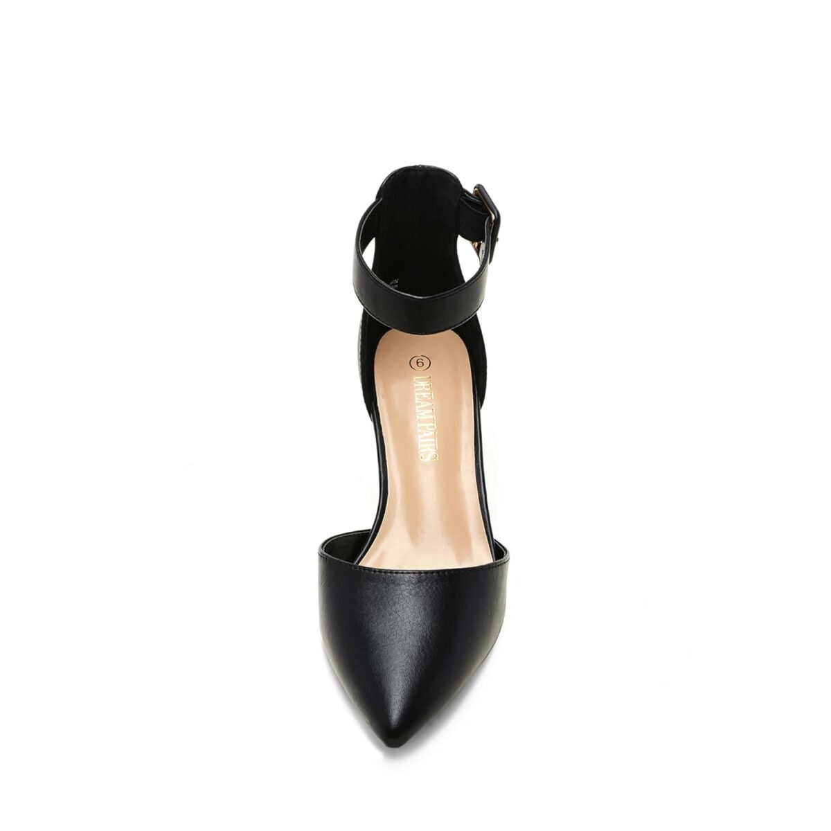 DREAM PAIRS Women's Low Heel Pump Shoes