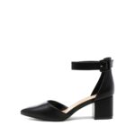 DREAM PAIRS Women's Low Heel Pump Shoes