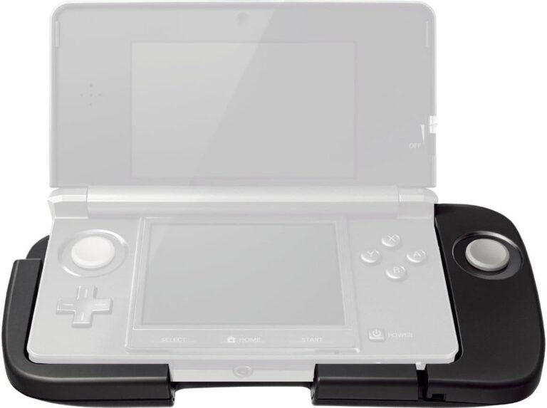 Expansion Pad Circle Pad Pro Gaming Attachment - Ergonomic Design - Extra Grip & Control - 4 Shoulder Buttons - ZL/ZR Trigger - Compatible with Nintendo 3DS (3DS)