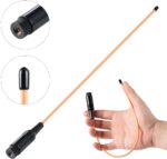 Extended Long Range Upgrade Flexible Receiver Orange Antenna for Garmin GPS Alpha 100 200 200i Astro 220 320 430, Eifagur