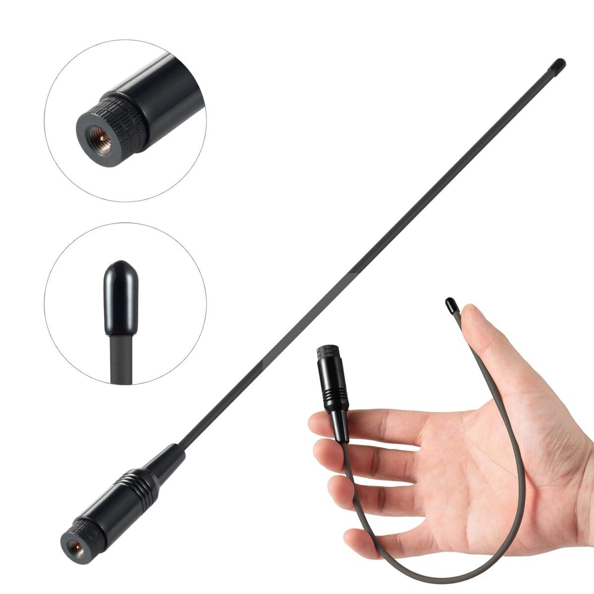 Extended Long Range Upgrade Flexible Receiver Orange Antenna for Garmin GPS Alpha 100 200 200i Astro 220 320 430, Eifagur