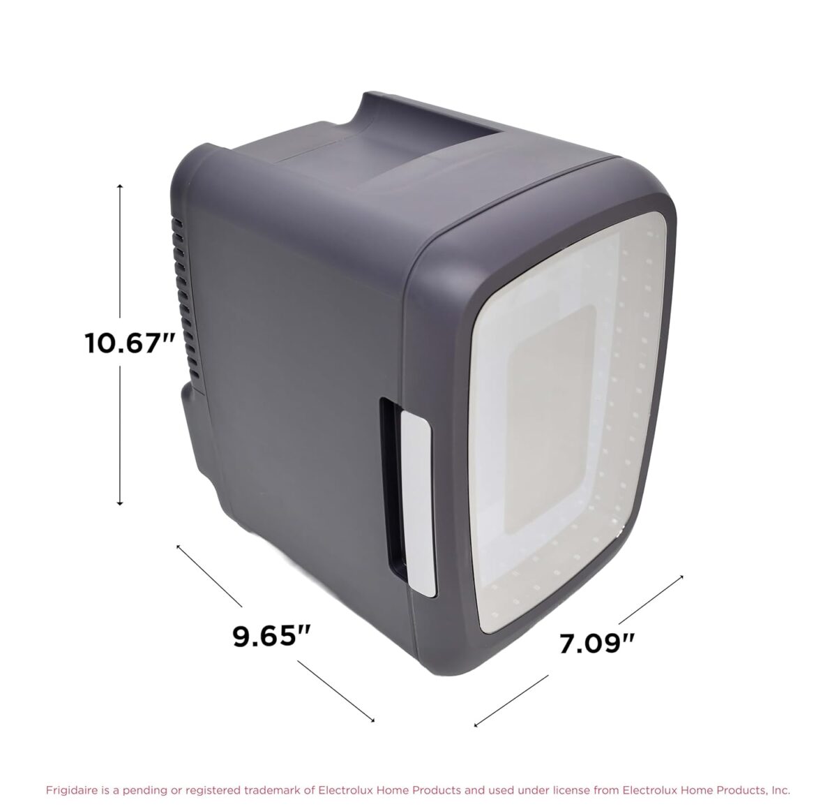 Frigidaire EFMIS179 Gaming Light Up Mini Beverage Refrigerator, Stealth