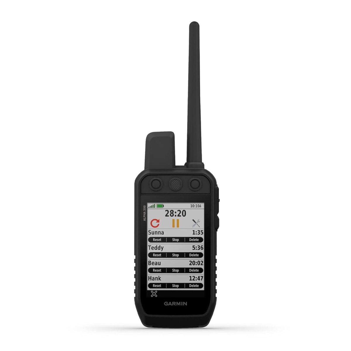 Garmin Alpha 200 Handheld, Simple, Accessible and Fast Tracking and Training for Your Dogs, Sunlight-readable 3.5" Capacitive Touchscreen
